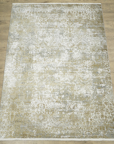 Ковер турецкий MT015 Olimpos (Акрил, Эвкалиптовый шелк, кремовый)
