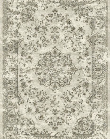 Ковер бельгийский 147545353 Royal Palace (Вискоза, серый)