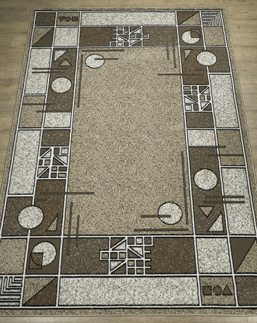 Ковер российский 15804-10822 Лайла де Люкс (Полипропилен, бежевый)