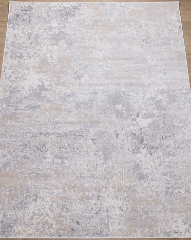 Ковер российский 27705-23428 Лакшери (PP Heatset Высокоплотный, бежевый, серый)