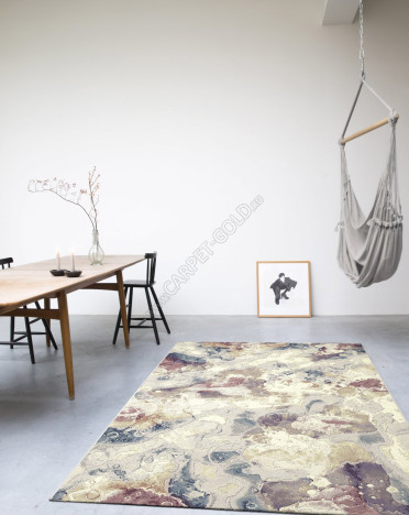 Ковер бельгийский 63320-9191 Argentum Platinum (PP Heatset Высокоплотный, разноцветный)