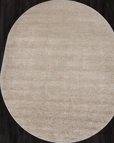 Ковер российский S600 MAKAO (Полипропилен, бежевый) овальный