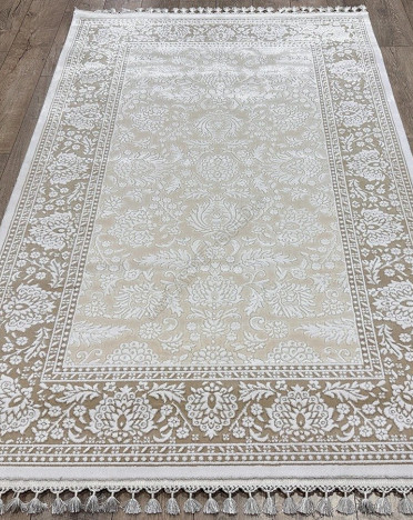 Ковер турецкий 2972A Istinia (Акрил, бежевый)