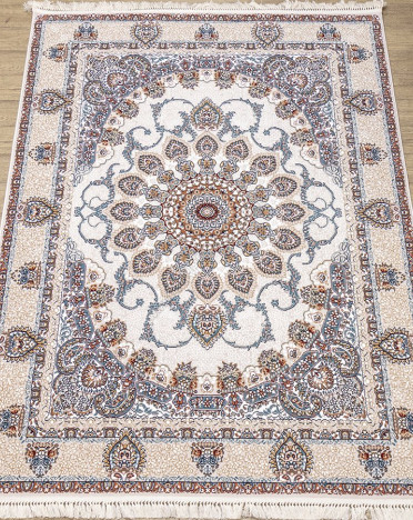 Ковер российский 29290-22822 Семеркант (PP Heatset Высокоплотный, кремовый)