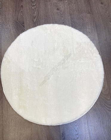 Ковер турецкий 1000A CHIC (Полиэстер, белый, кремовый)