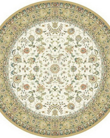 Ковер бельгийский 14295-6121 Royal Palace (Вискоза, кремовый)