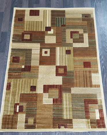 Ковер бельгийский 89166-6262 Matrix (Вискоза, бежевый, разноцветный)