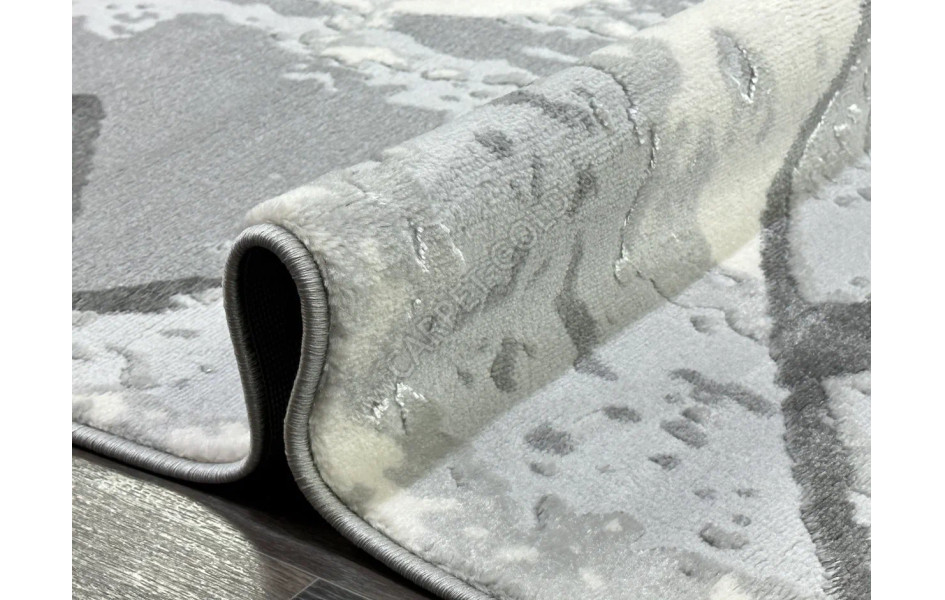 Ковер турецкий M011A_D.GREY коллекции Bojnord прямоугольный