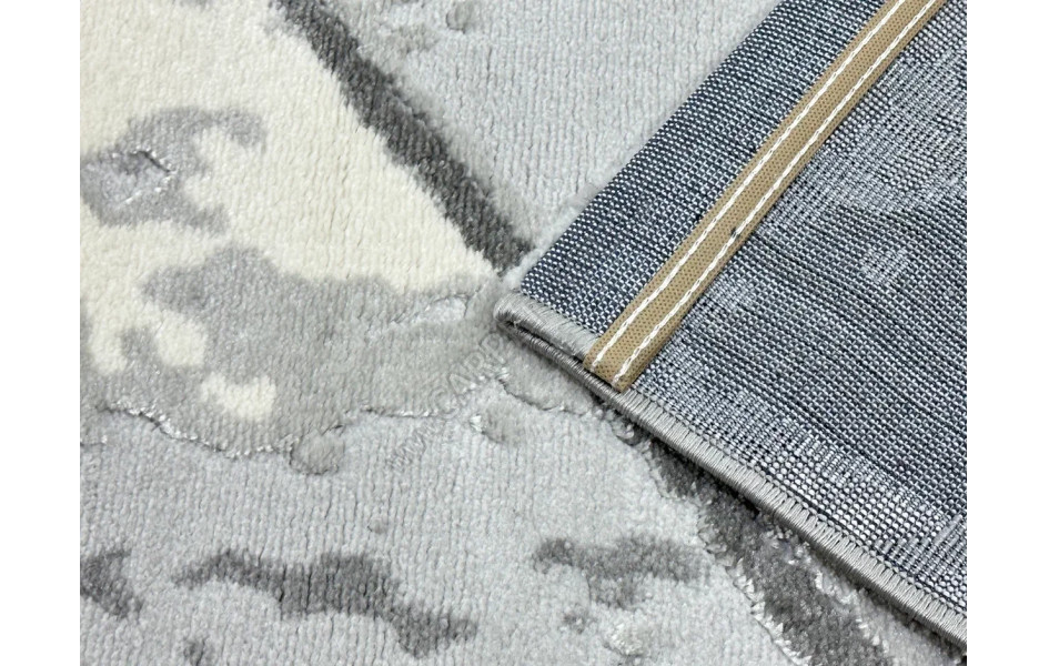 Ковер турецкий M011A_D.GREY коллекции Bojnord прямоугольный