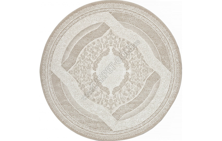 Ковер 04088A - BROWN / BROWN - Круг - коллекция ARMINA