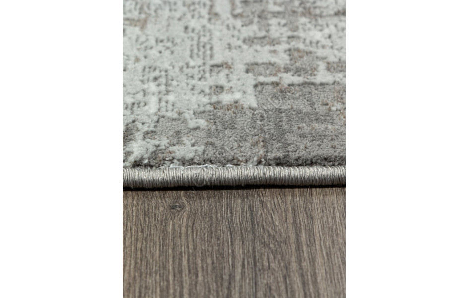 Ковер F237 - GRAY-BEIGE - Овал - коллекция GRAFF