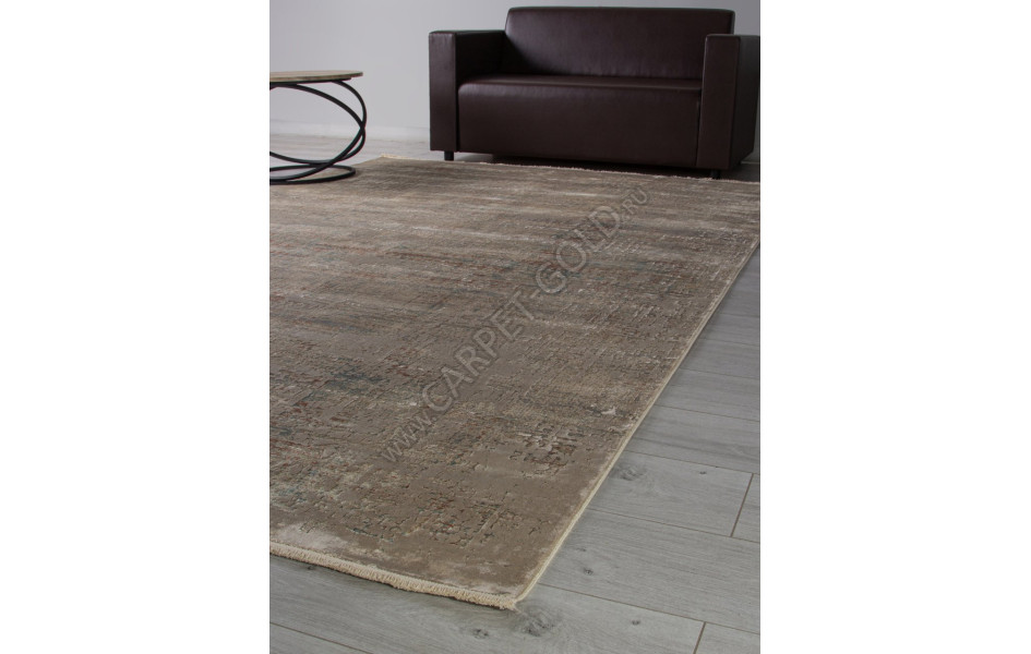 Ковер G381J2 - BEIGE / D.GREY - Прямоугольник - коллекция ROYAL