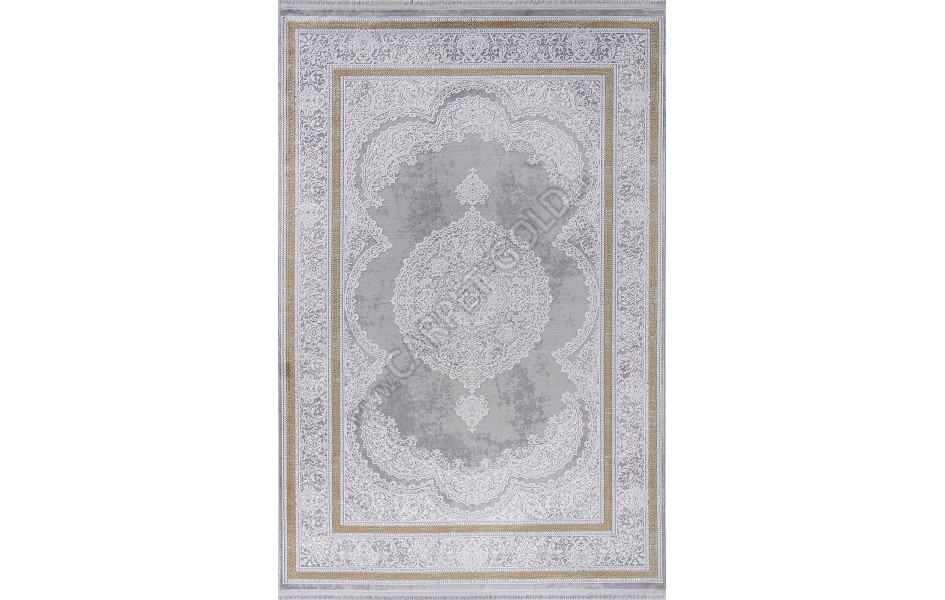 Ковер 26162A - GREY / WHITE - Прямоугольник - коллекция ANATOLIA