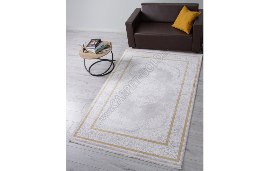 Ковер 26162A - GREY / WHITE - Прямоугольник - коллекция ANATOLIA